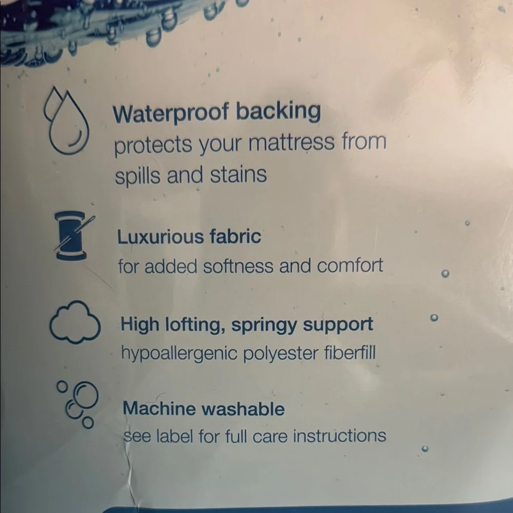 ISO-Pedic Waterproof Mattress Pad - Queen
